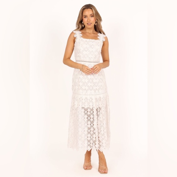 Petal & Pup | Dresses | Petal Pup Crochet Lace Midi Dress Nwot